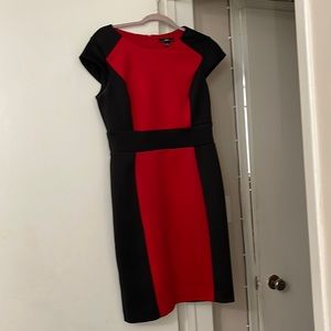 Black and red dress
